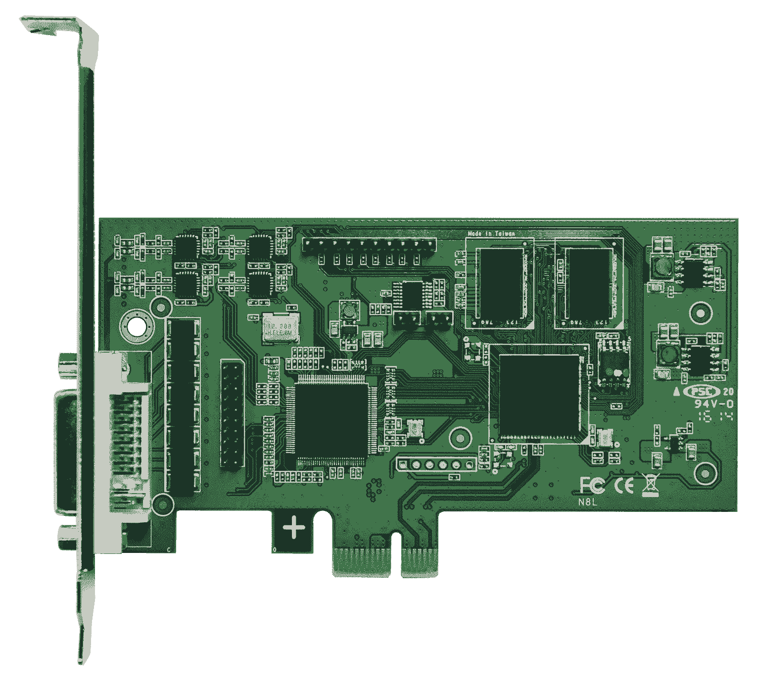 DVP7642E 8 ch H.264 PCIe Video Capture Card with SDK 研华